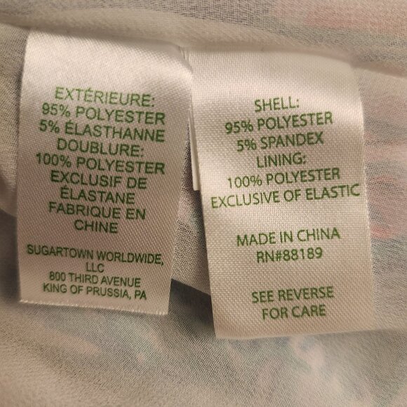 Lilly Pulitzer Blue Pink Cristiana Wrap Style Mini Dress Size 4 Full Bloom - Picture 10 of 10